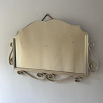 Load image into Gallery viewer, Mid-Century Belgian Chrome Bevelled Wall Mirror
