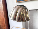 Load image into Gallery viewer, Vintage Scalloped Table Lamp In Chrome
