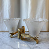 Italian Murano Glass Wall Sconces By Barovier & Toso