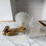 Load image into Gallery viewer, Italian Murano Glass Wall Sconces By Barovier &amp; Toso
