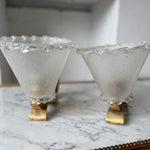 Load image into Gallery viewer, Italian Murano Glass Wall Sconces By Barovier &amp; Toso
