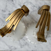 Italian Murano Glass Wall Sconces By Barovier & Toso