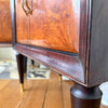 Pair Of Italian Mid Century Burl Walnut Bedside Cabinets Attributed To Paolo Buffa