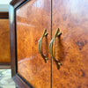 Pair Of Italian Mid Century Burl Walnut Bedside Cabinets Attributed To Paolo Buffa