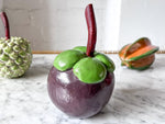 Load image into Gallery viewer, Vintage Painted Wooden Fruit Ornament
