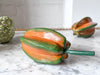 Vintage Painted Wooden Fruit Ornament