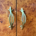 Load image into Gallery viewer, Pair Of Italian Mid Century Burl Walnut Bedside Cabinets Attributed To Paolo Buffa
