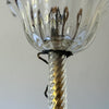 ON HOLD - Italian Murano Glass Chandelier Attributed To Barovier & Toso