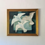 Load image into Gallery viewer, Swedish Oil On Board Painting By Kerstin Lundberg-Stenman, 1980
