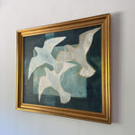 Load image into Gallery viewer, Swedish Oil On Board Painting By Kerstin Lundberg-Stenman, 1980
