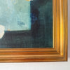 Swedish Oil On Board Painting By Kerstin Lundberg-Stenman, 1980
