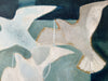 Swedish Oil On Board Painting By Kerstin Lundberg-Stenman, 1980