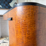 Load image into Gallery viewer, Art Deco Burl Walnut Desk / Dressing Table
