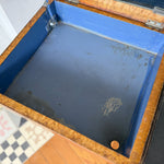 Load image into Gallery viewer, Art Deco Burl Walnut Desk / Dressing Table
