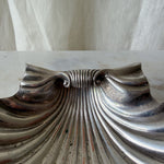 Load image into Gallery viewer, Silver Plated Vintage Clam Shell Trinket Dish
