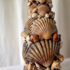 Vintage Handmade Shell Encrusted Table Lamp