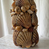 Vintage Handmade Shell Encrusted Table Lamp