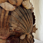 Load image into Gallery viewer, Vintage Handmade Shell Encrusted Table Lamp
