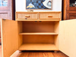 Load image into Gallery viewer, Italian Mid Century Bamboo And Rattan Cabinet / Sideboard
