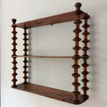 Load image into Gallery viewer, French Vintage Shelf With Spindle Supports
