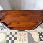 Load image into Gallery viewer, French Vintage Shelf With Spindle Supports
