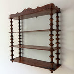 Load image into Gallery viewer, French Vintage Shelf With Spindle Supports
