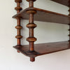 French Vintage Shelf With Spindle Supports