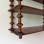 Load image into Gallery viewer, French Vintage Shelf With Spindle Supports

