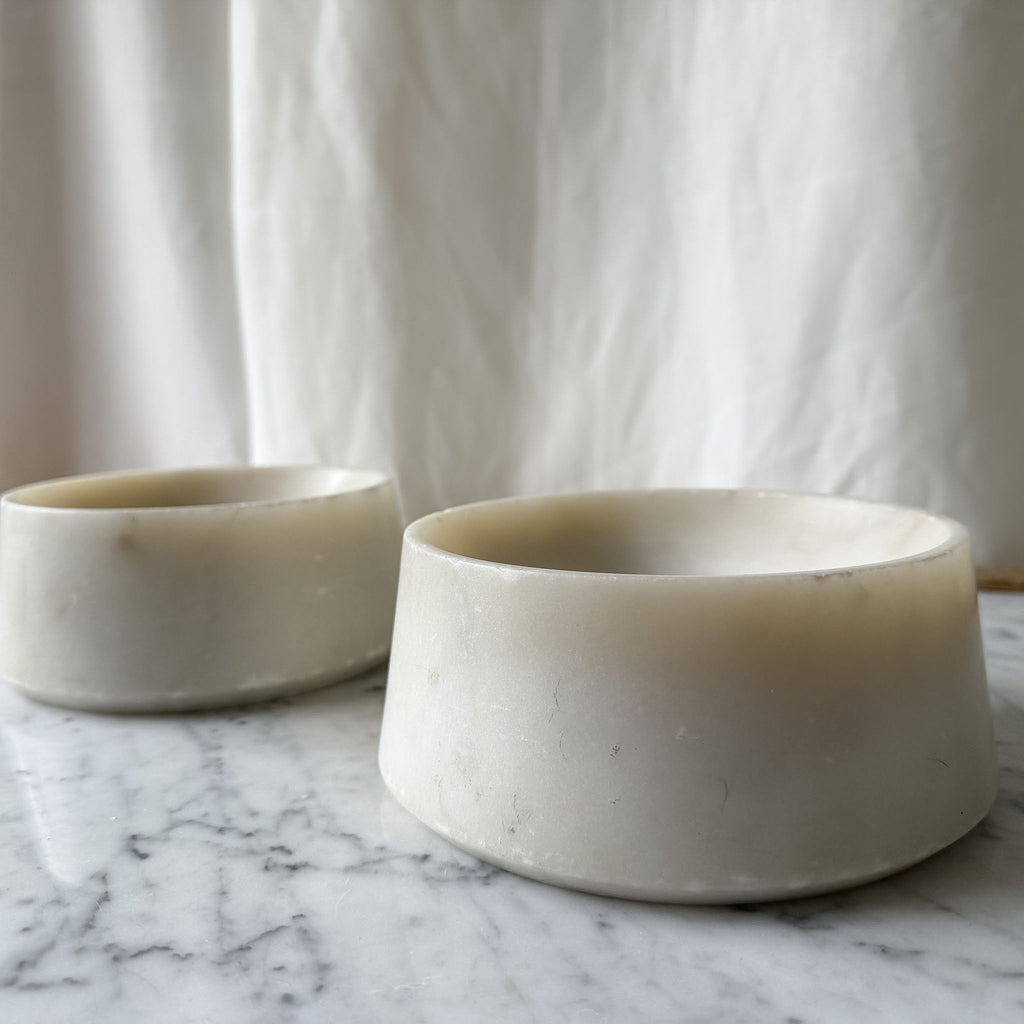 Vintage Alabaster Bowl / Catchall