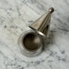 Vintage Chrome Aldo Rossi Alessi Style Candle Holder