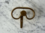 Load image into Gallery viewer, Mid Century Italian Gilded Coat Hook
