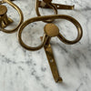 Mid Century Italian Gilded Coat Hook