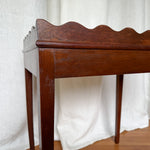 Load image into Gallery viewer, Antique Scalloped Side Table
