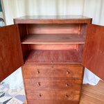 Load image into Gallery viewer, Art Deco Burr Walnut Cabinet / Tallboy Circa 1930s

