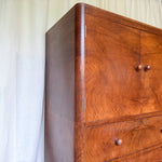 Load image into Gallery viewer, Art Deco Burr Walnut Cabinet / Tallboy Circa 1930s
