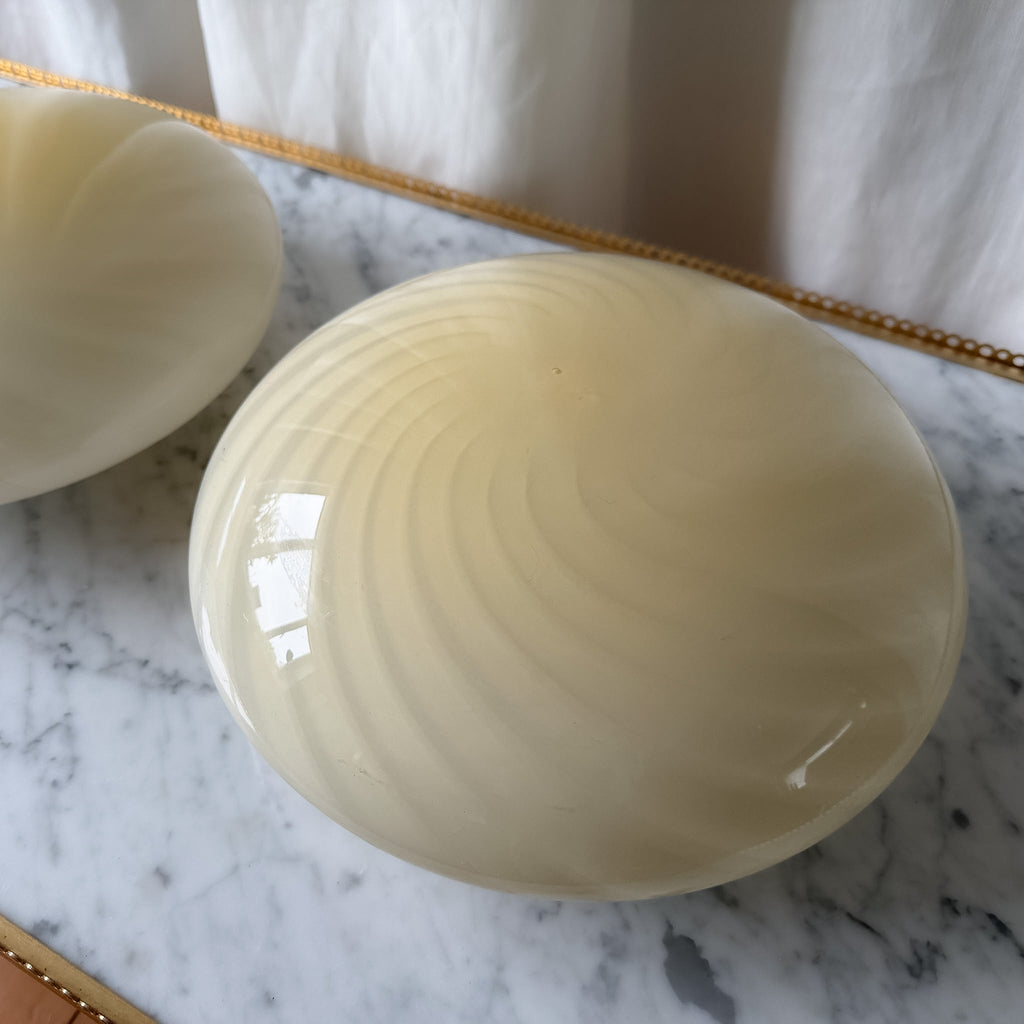 Vintage Murano Swirl Wall / Ceiling Light