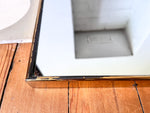 Load image into Gallery viewer, Mid-Century Italian Brass Shield Wall Mirror In The Style Of Gio Ponti
