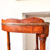 A Pair Of Vintage Two Tier Scalloped Etageres / Side Tables