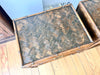 A Pair Of Vintage Faux Bamboo Bedside Cabinets