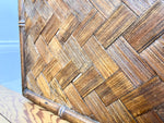 Load image into Gallery viewer, A Pair Of Vintage Faux Bamboo Bedside Cabinets
