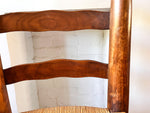 Load image into Gallery viewer, Set Of Four French Charles Dudouyt Style Dining Chairs With Rush Seats
