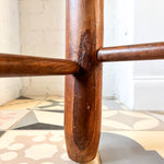 Load image into Gallery viewer, Set Of Four French Charles Dudouyt Style Dining Chairs With Rush Seats
