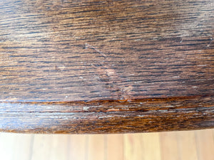 French Antique Desk / Hall Table With Bobbin Legs