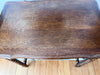 French Antique Desk / Hall Table With Bobbin Legs