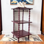 Load image into Gallery viewer, French Antique Etagere / Shelving Unit With Spindle Supports
