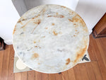 Load image into Gallery viewer, Antique Marble Table / Plant Stand With An Iron Base
