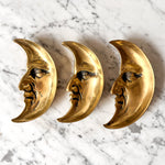 Load image into Gallery viewer, Vintage Brass Crescent Trinket Dish
