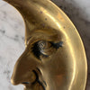 Vintage Brass Crescent Trinket Dish