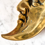 Load image into Gallery viewer, Vintage Brass Crescent Trinket Dish
