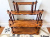 Antique Faux Bamboo Wall Shelf